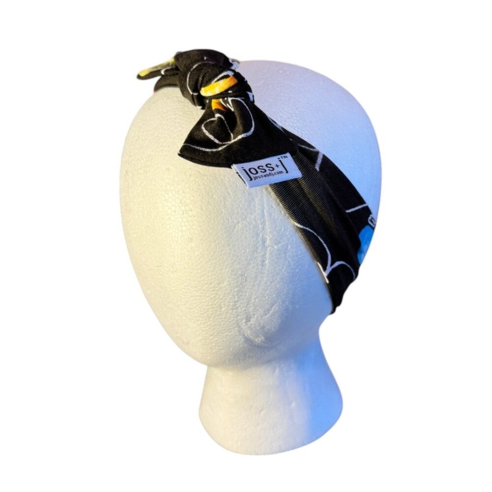 Joss + J Holiday Lights Headband One Size Newborn Baby Accessory Cotton Black